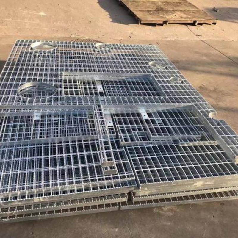 篦现304不锈钢格板水沟盖板焊接热镀货锌格钢栅树池XIY子踏步板
