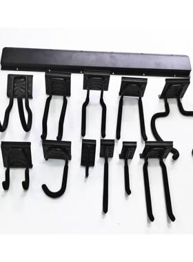 储车库收纳存挂钩带12件可移收动墙壁快速CL-772轨道金属工具纳架