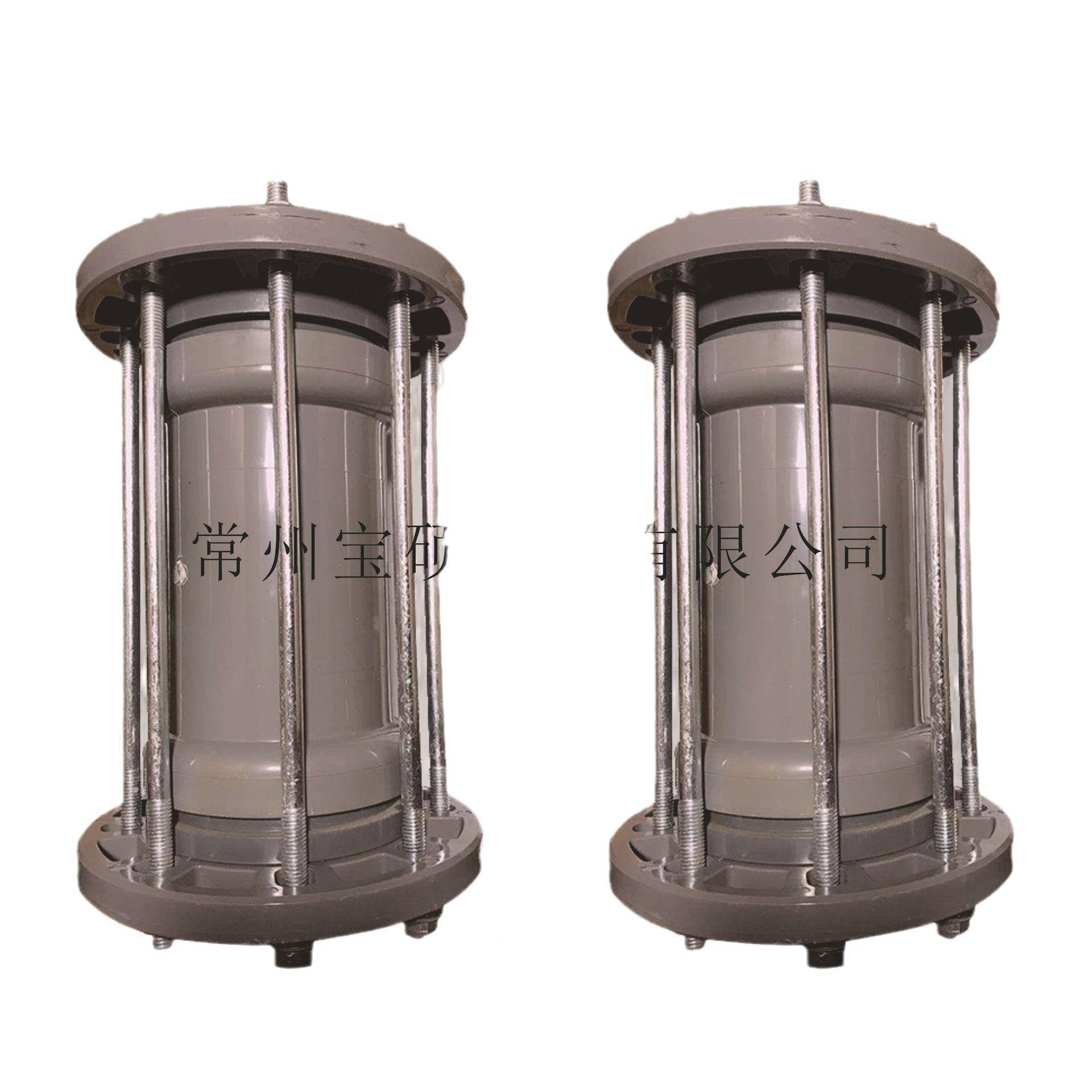 PVC件拉管件杆抢修节给PVC管件式水管塑料抢修节