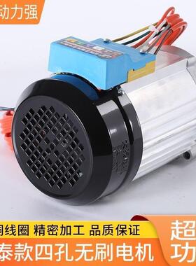 大泰电机60v-720V1500-10072153--00W原厂配件新款六相8永磁同步