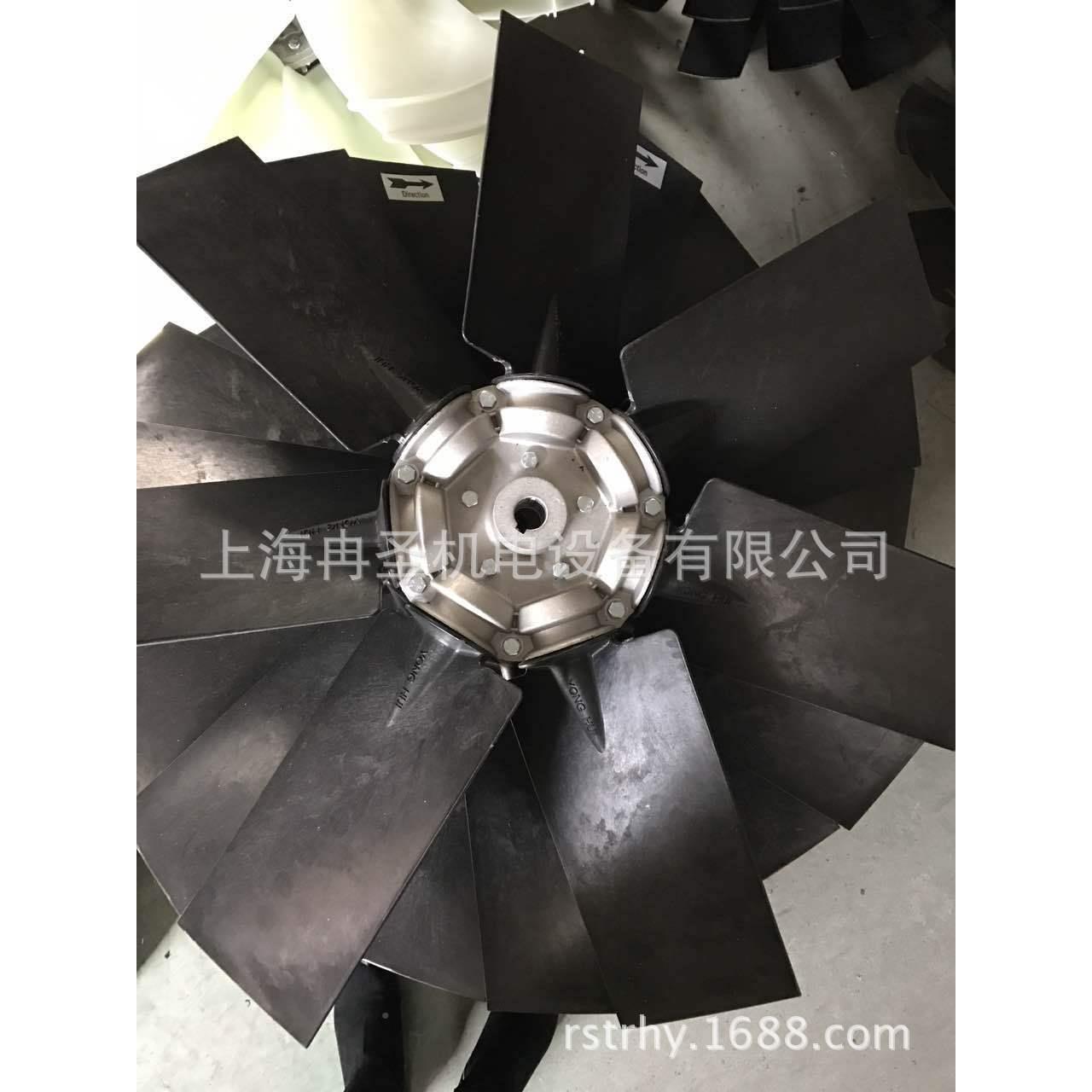 螺杆空机风扇螺杆机冷却风压扇无品牌/机螺杆风螺扇叶片杆机风扇