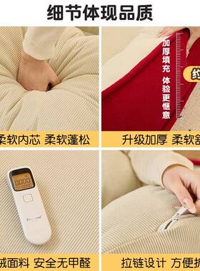 草莓懒人沙发狗可躺可睡人类窝单人床榻榻发米阳熊台卧TZG室小沙