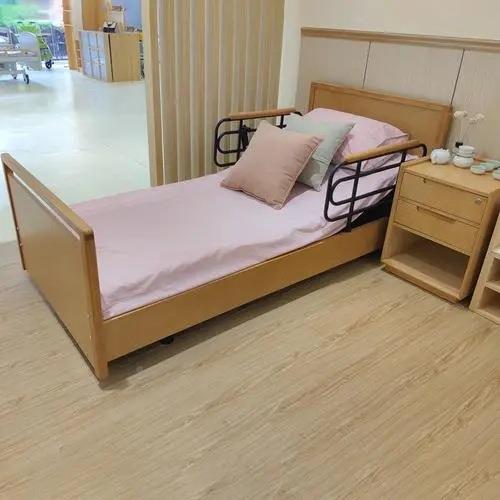 适老化家养老院用老人手动单老摇床起背抬腿落腿养护NAB年床康居