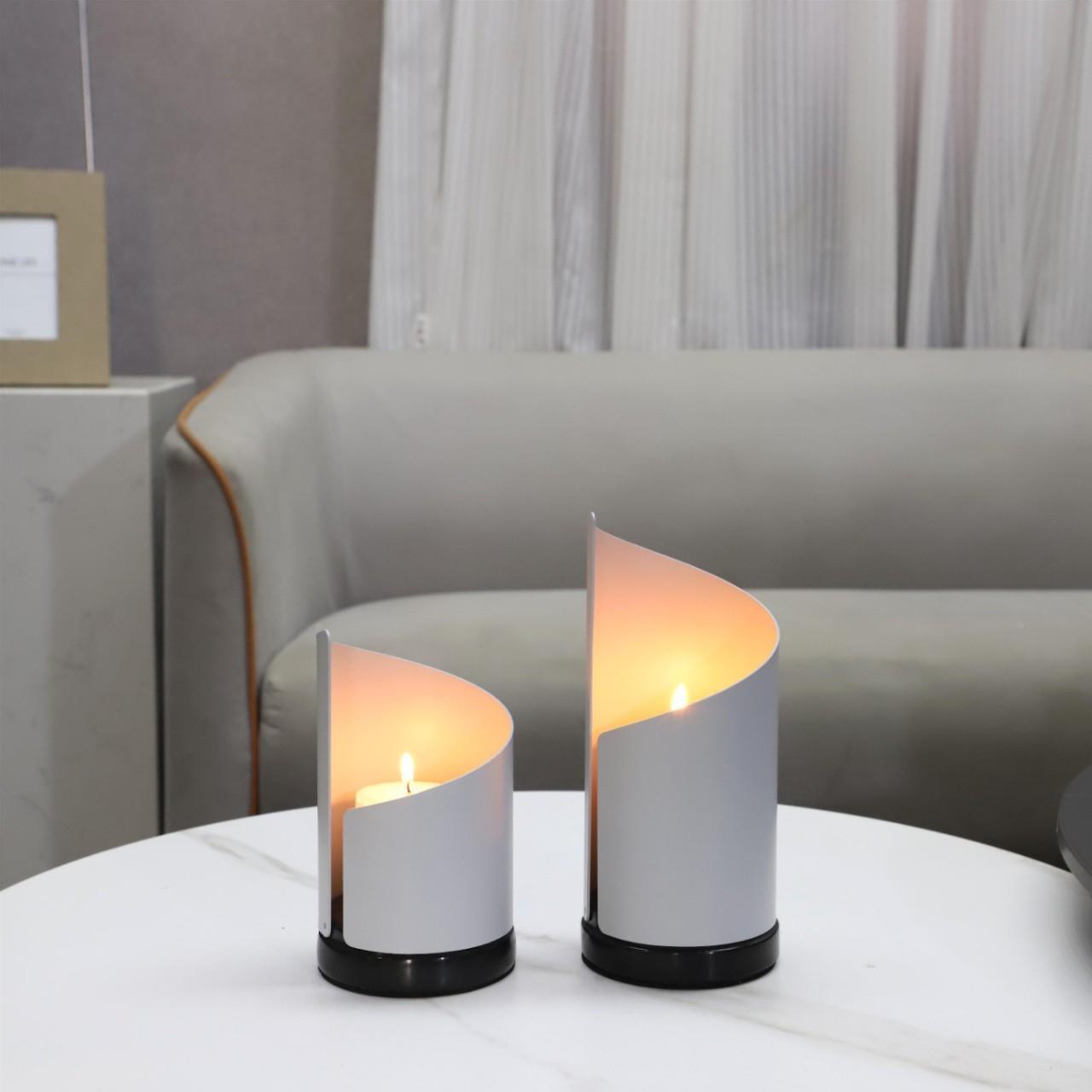 欧式奢几何金属蜡台创轻意无品牌/店摆件客厅餐厅酒样板间家居装