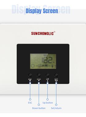 厂家2V24V48VV60V30A4A60A80A0光伏180MPPT1RZU太阳能充电光伏控