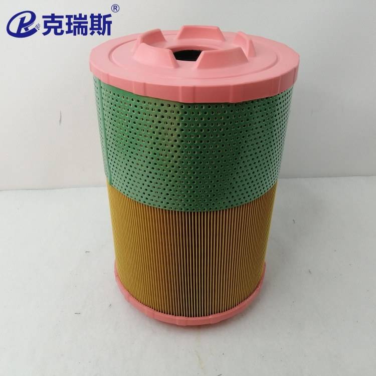 克瑞斯空压机空滤 木浆纸滤芯 压缩机折叠空滤 螺杆机空滤厂家