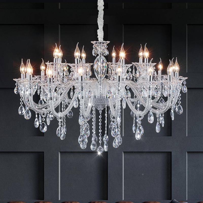 大法FGO式水厅晶吊灯欧式客厅灯大气餐厅室灯轻奢2025卧新款别墅