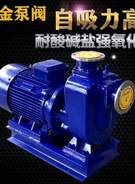 W直联13398型自吸排心污泵抽清水污水大Z吸力不锈钢耐酸蚀碱腐自