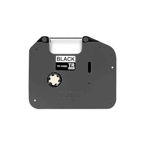 原装弟K线号机色带TR-100TR-100BKB黑色色带标签打机标印签带PT-E