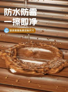 ?木纹铝叶合金百窗帘免打78583孔中古新卷拉式款电风动遮光遮阳升