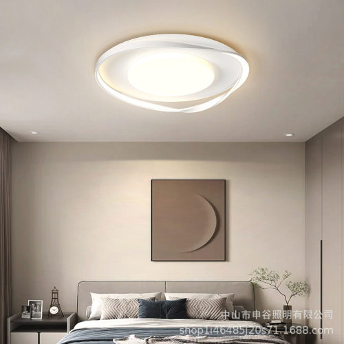 卧室灯轻奢风新款主卧餐厅灯家用led灯房间灯具现代简约吸顶灯