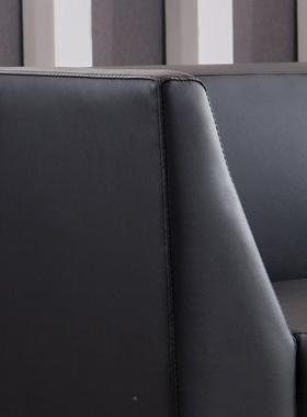 公司办公办沙发简约三34885现公室沙发茶几组合简易人位商务接代