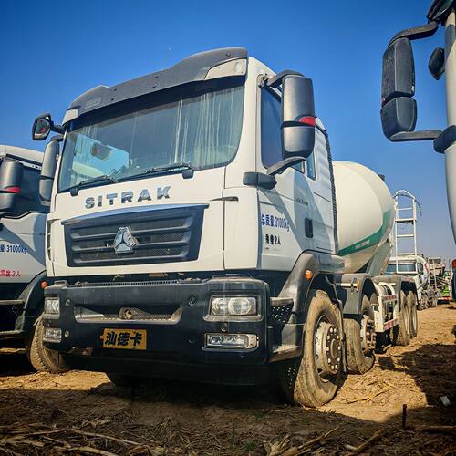 重汽汕德卡8x4前四后八搅拌罐车 12方10方混凝土搅拌罐 源头直销