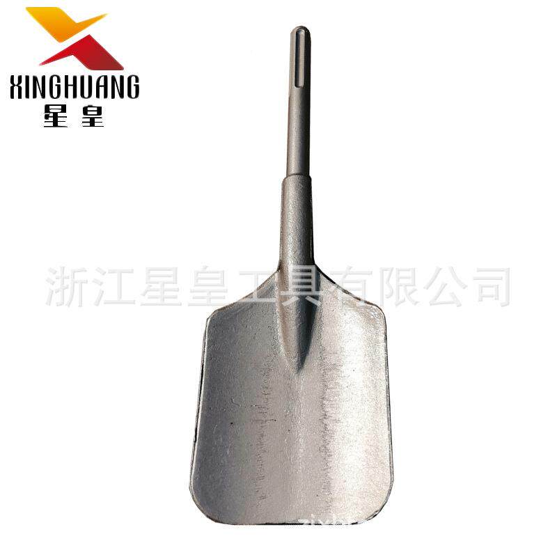 SDS方-MAX五长柄大四20190331电镐铲头坑凿头泥土挖坑大扁铲大混