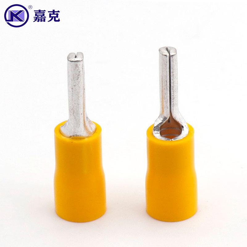 PTV5预.-513形绝缘接线端子国标紫铜冷压插针针型接线鼻LST压线耳