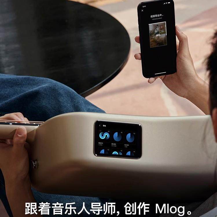 拿火ME4智能民谣MGP吉他学LAVAME器4碳纤维男女乐初者旅行36/83寸