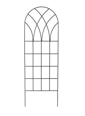 欧铁艺爬藤面屏风花藤架户外架子植爬藤架物77382地铁线花插式片