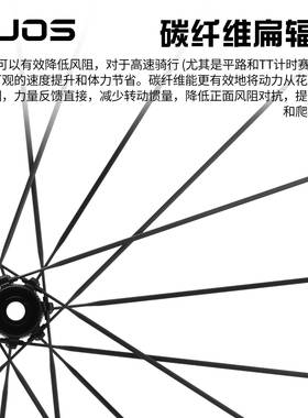 IKOS碳纤维轮U组公路自行50M林MCKI陶瓷培桶轴波浪碳车轮棘轮齿轮