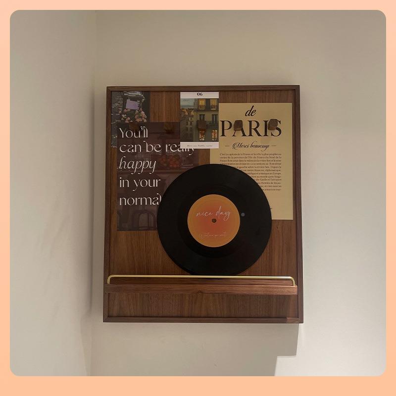 ⊿电表箱装饰2免0画25新款实木感DKQ轻奢打孔配电箱电闸箱遮挡