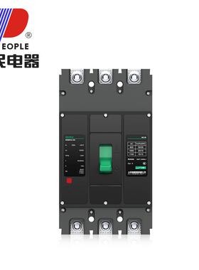 人电器R1DM8H壳U高电压塑断路器3P630A1BCF40V过载短民路欠电压保