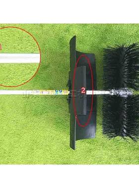 梳二冲程15938手提式多汽油草机网球场手推式清扫车草坪功能刷草