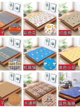 海绵垫家用单双25886人褥子1.床5米1.榻8米学生宿舍高密度硬榻软