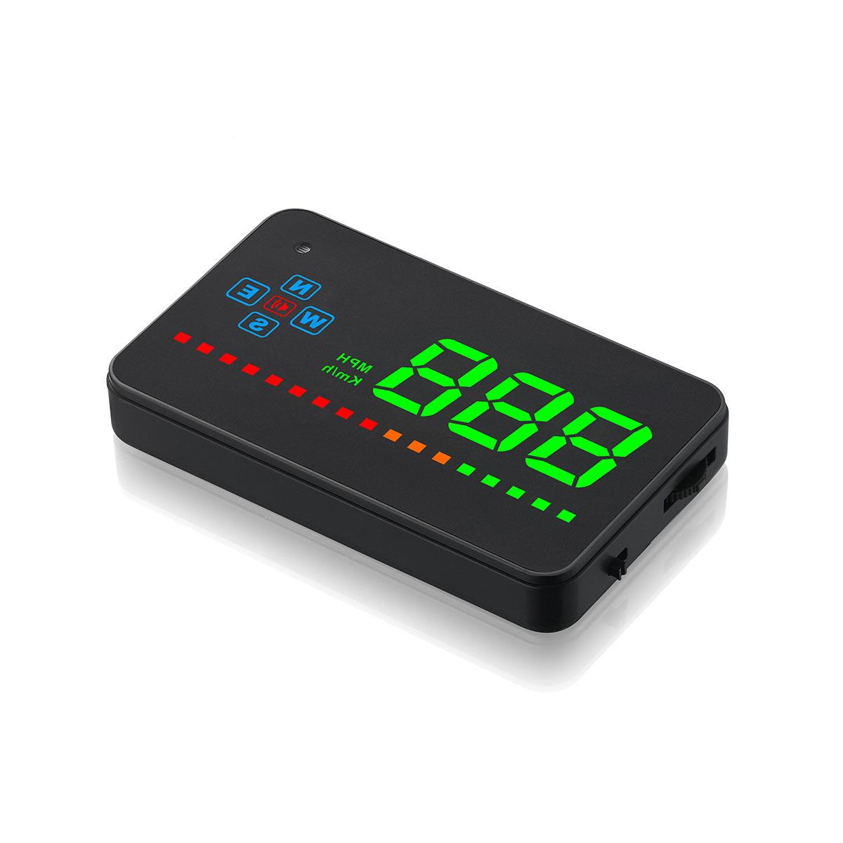 车两种行驶模式载显示器航导定位显器自A2GPS动调节亮度抬头显示