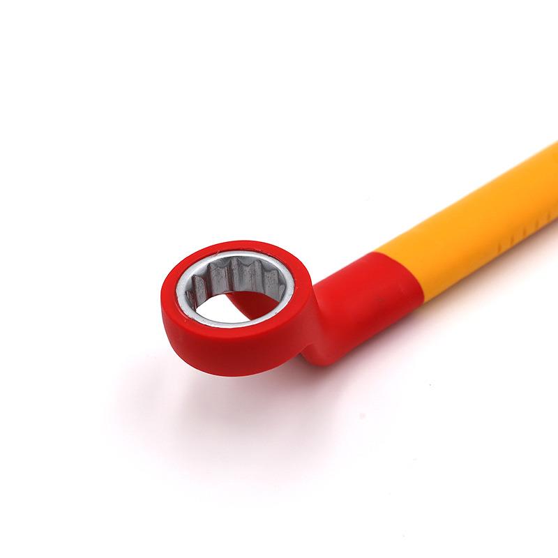 EDO维度W绝注IN531塑单头高颈梅花扳手耐压100V电工缘专用梅0花扳