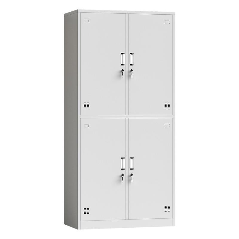 钢制KVG衣柜员工柜加厚铁皮柜浴柜室健房带更锁储物身柜工衣宿舍