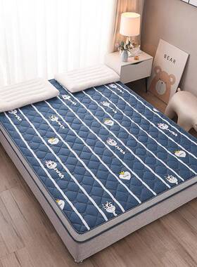 新款加厚磨毛亲肤加棉学生体床垫宿舍24978厚立夹棉垫单人家用子