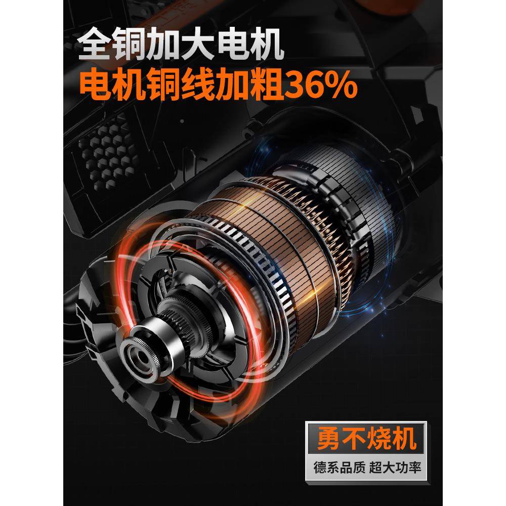 龙韵锯伐木锯小家能用OCK电链锯多功油锯链条电型手持大功率电动