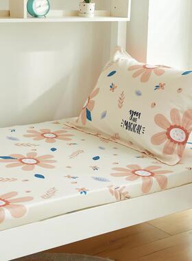 宿舍专用纯棉床笠90x200学生单人09.褥米10全棉子保护罩98无品牌/