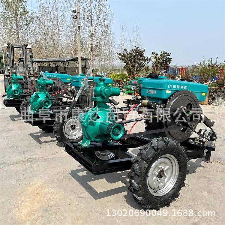 动式排水排涝泵拉机输出轴连拖接泵带滴PXI灌微喷卷帘盘增移压机