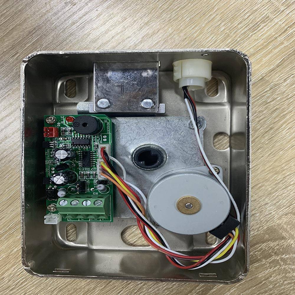 门禁静音电控锁12v家用出租房智能刷卡ID扣卡遥控灵动锁电机锁