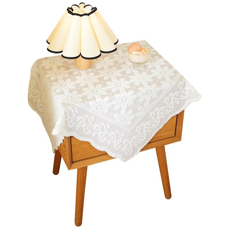 蕾丝布艺床头柜盖巾套洗衣机电视机冰箱微波炉防尘罩多用方巾盖布,居家布艺,万能盖巾,淘宝优惠券,粉丝福利购,淘宝优惠卷
