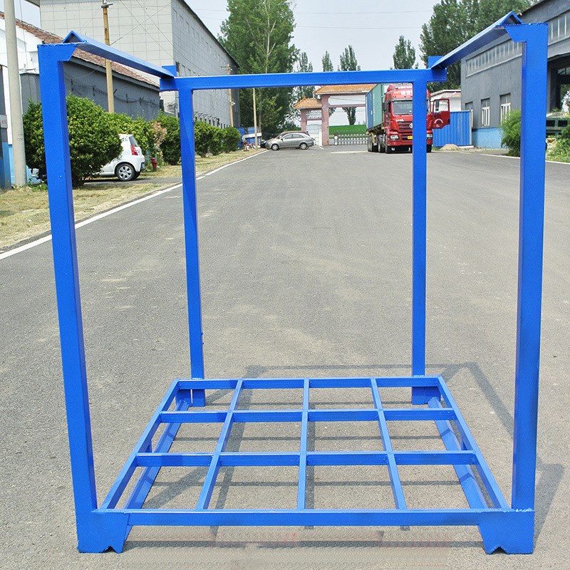 巧固架折叠堆垛架库房整理汽车零部件重型货架大蒜堆垛多层巧固架
