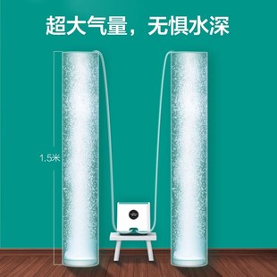 鱼呼吸养鱼氧气泵增氧泵鱼缸增氧机小型家用卧室级超静音制打氧机