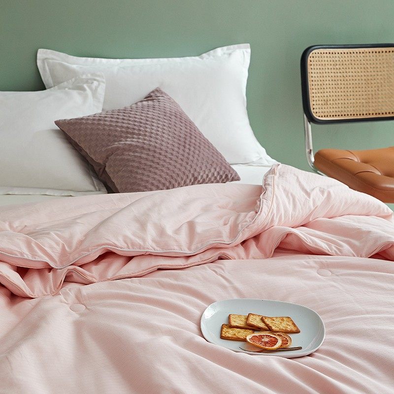 A类空调被大豆纤维被纯棉子母被四季通用被子被芯春秋被冬被11斤