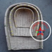 农家乐幼儿园装 饰画画圆筲箕簸箕火锅店菜篮子沥水篮竹编舞蹈道具
