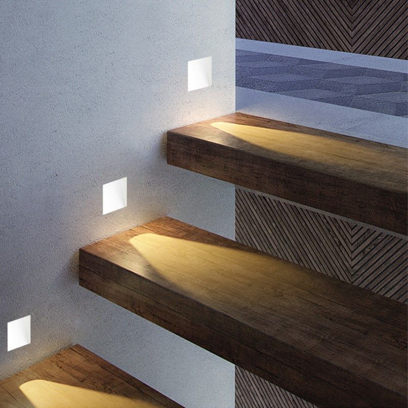 86型地脚灯 无边框嵌入式 LED人体感应踏步灯台阶楼梯墙角踢脚灯,家装灯饰光源,踏步灯/地脚灯,淘宝优惠券,粉丝福利购,淘宝优惠卷