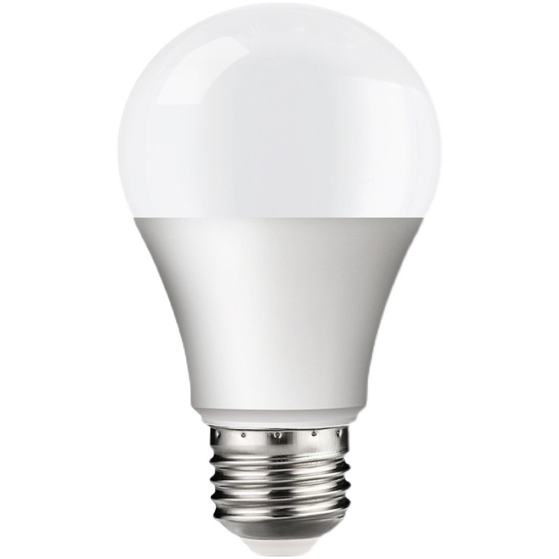 e27螺口led灯泡三色变光节能灯家用超亮5W9W暖白暖黄暖色吊灯台灯