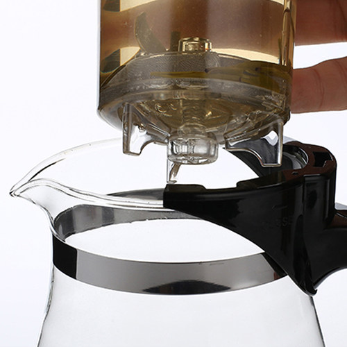 飘逸杯泡茶壶耐热玻璃过滤冲茶器玲珑杯功夫茶具套装家用办公