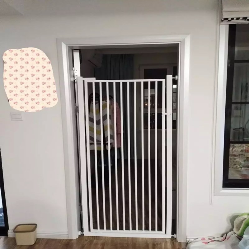 免打孔宠物栅栏防猫咪狗门栏围栏栏杆护栏挡猫隔离门防跳室内加密
