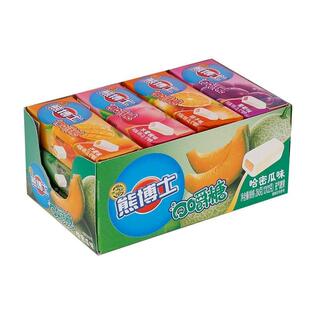 熊博士软糖网红混合味口嚼糖儿童休闲夹心果汁橡皮糖休闲零食