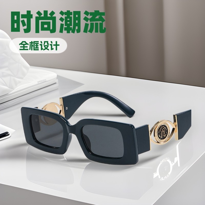 酷炫全框墨镜男时尚网红同款太阳眼镜女