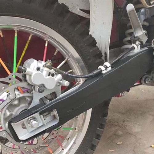 越野摩托车通用改装后平叉护板极盗者战狼波速尔北海T6保护壳护罩