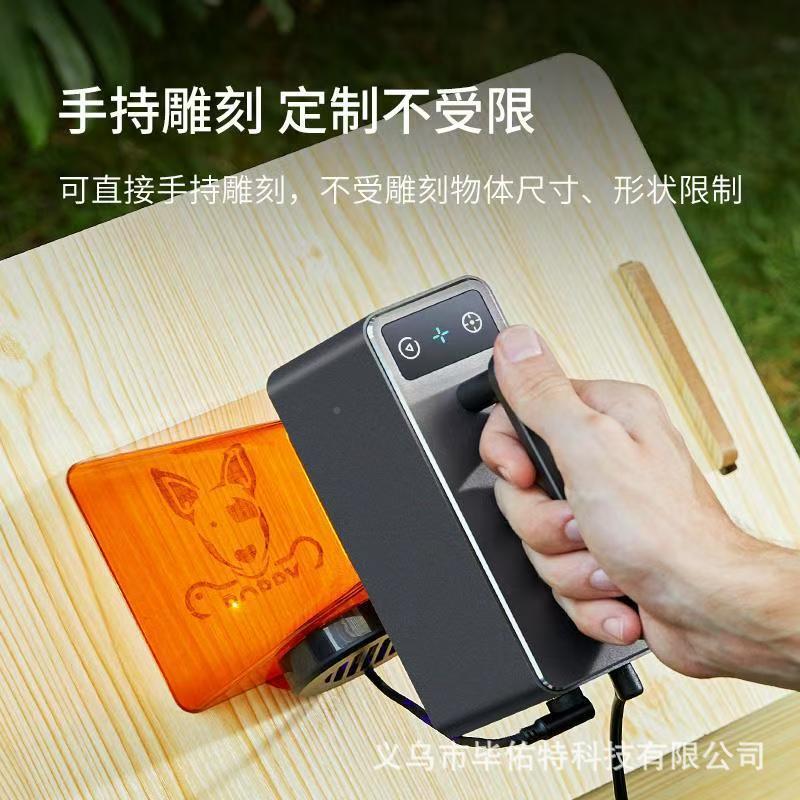 LaserPec2ker啄木鸟刻JQT代便携小型手激光打持标机全自动字镭射