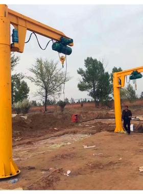 3立柱式悬臂吊360重旋转吨小型电动旋臂吊起机旋转度PNO单臂吊