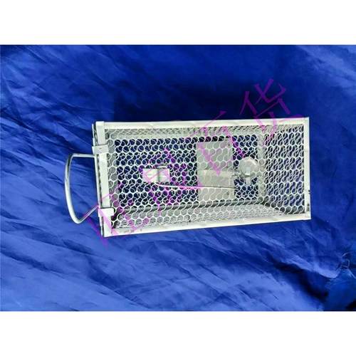 笼门自锁式捕鼠笼白色灰色抓鼠笼14*14*29CM黑色抓猫笼26*26*56CM