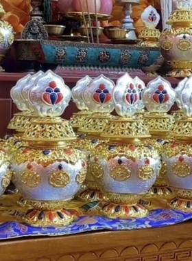 【五台直发】金银装藏宝瓶 文殊 GUAN音 药师 CAI神 地藏